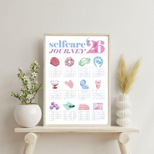 Selfcare Year 2026 - Digital Calendar