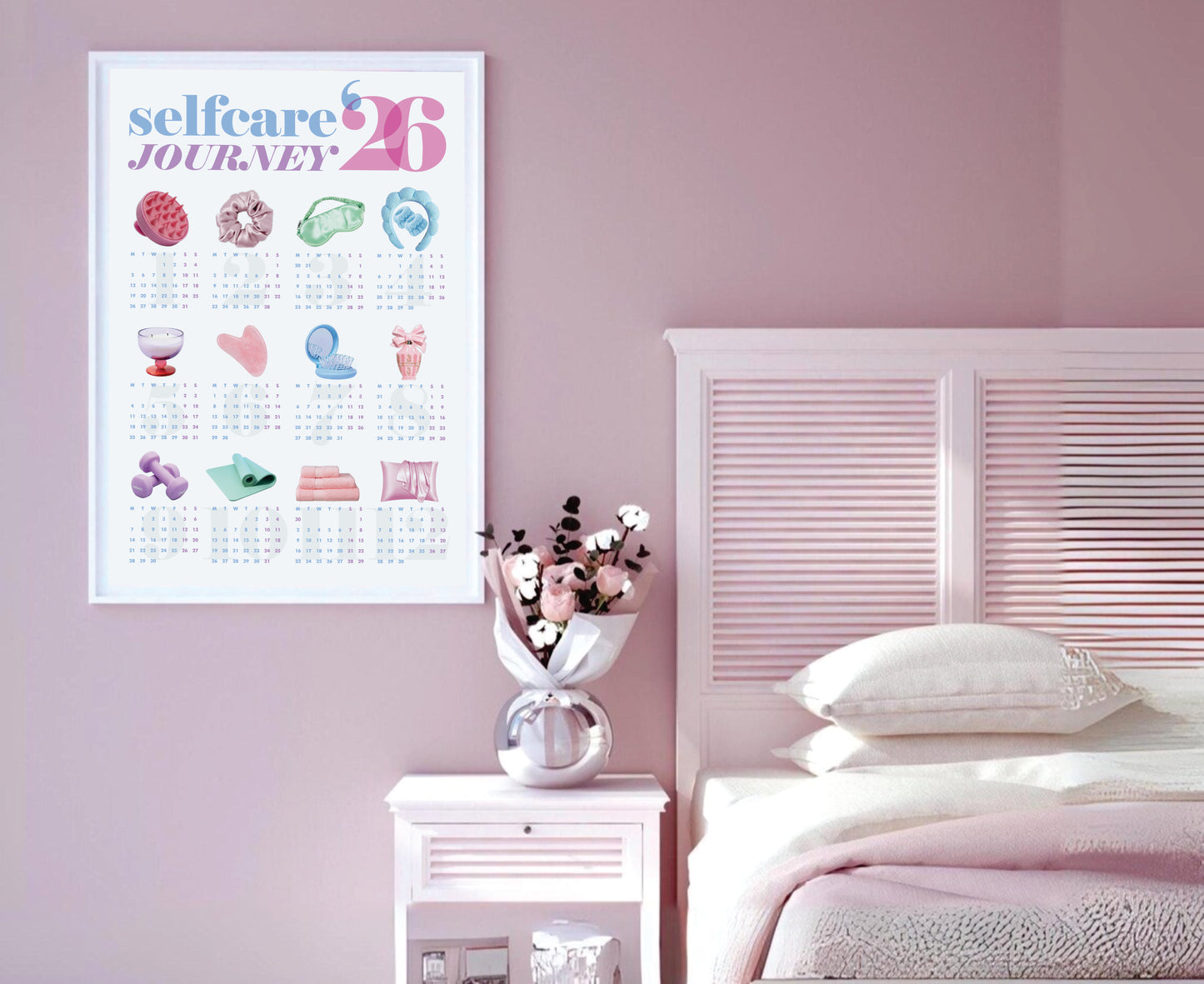 Selfcare Year 2026 - Digital Calendar