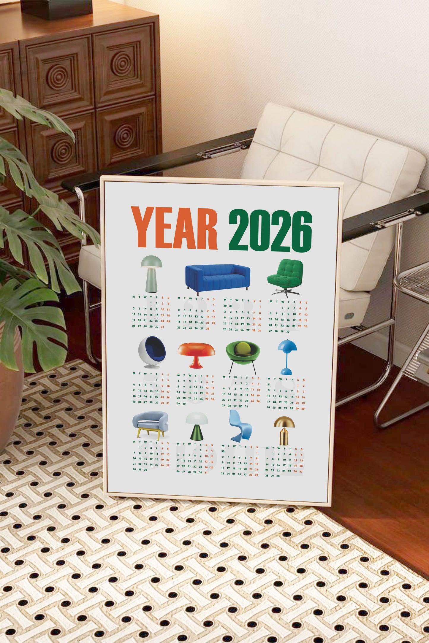 Жаазтай календарь 2026 /биет бүтээгдэхүүн/