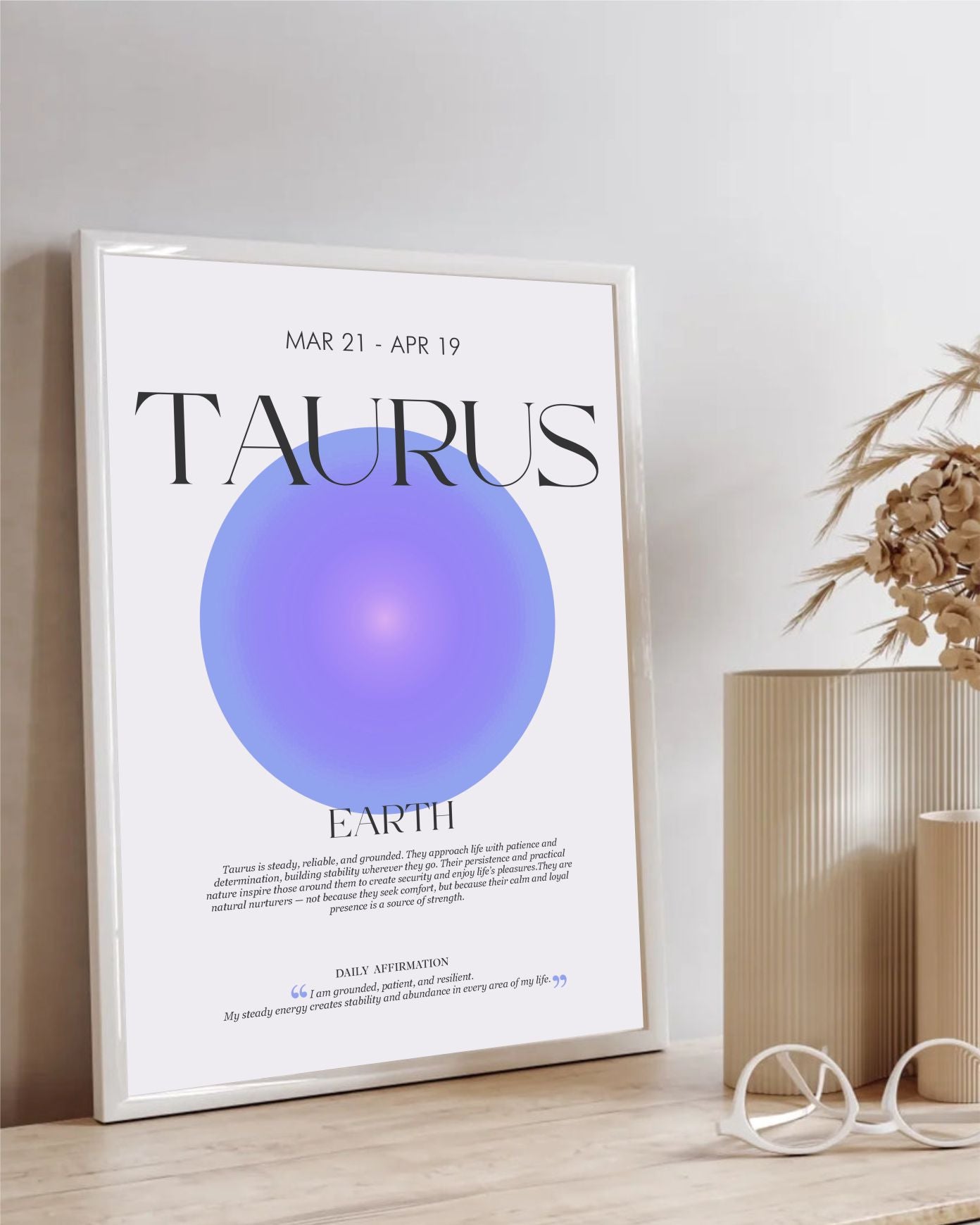 Zodiac Sign Poster (Digital Download)