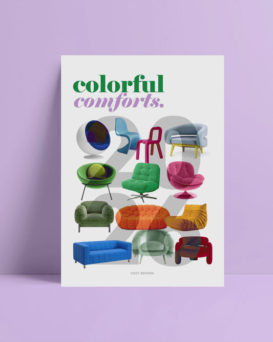 Colorful Comfort 2026 - Cozy edition DIGITAL calendar