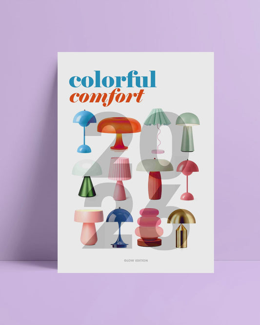 Colorful Comfort 2026 - Glow edition DIGITAL calendar